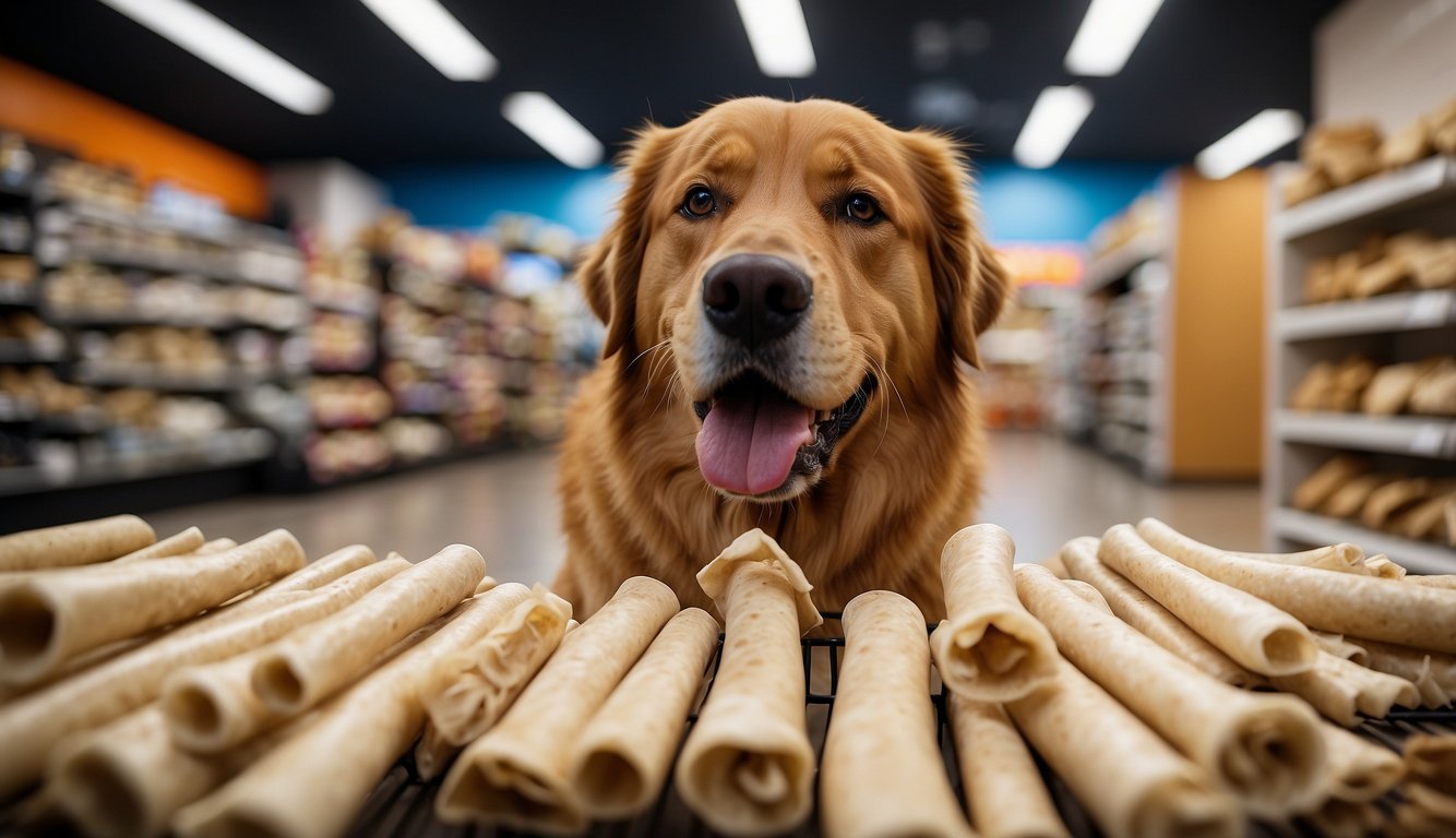 Best Rawhide for Large Dogs