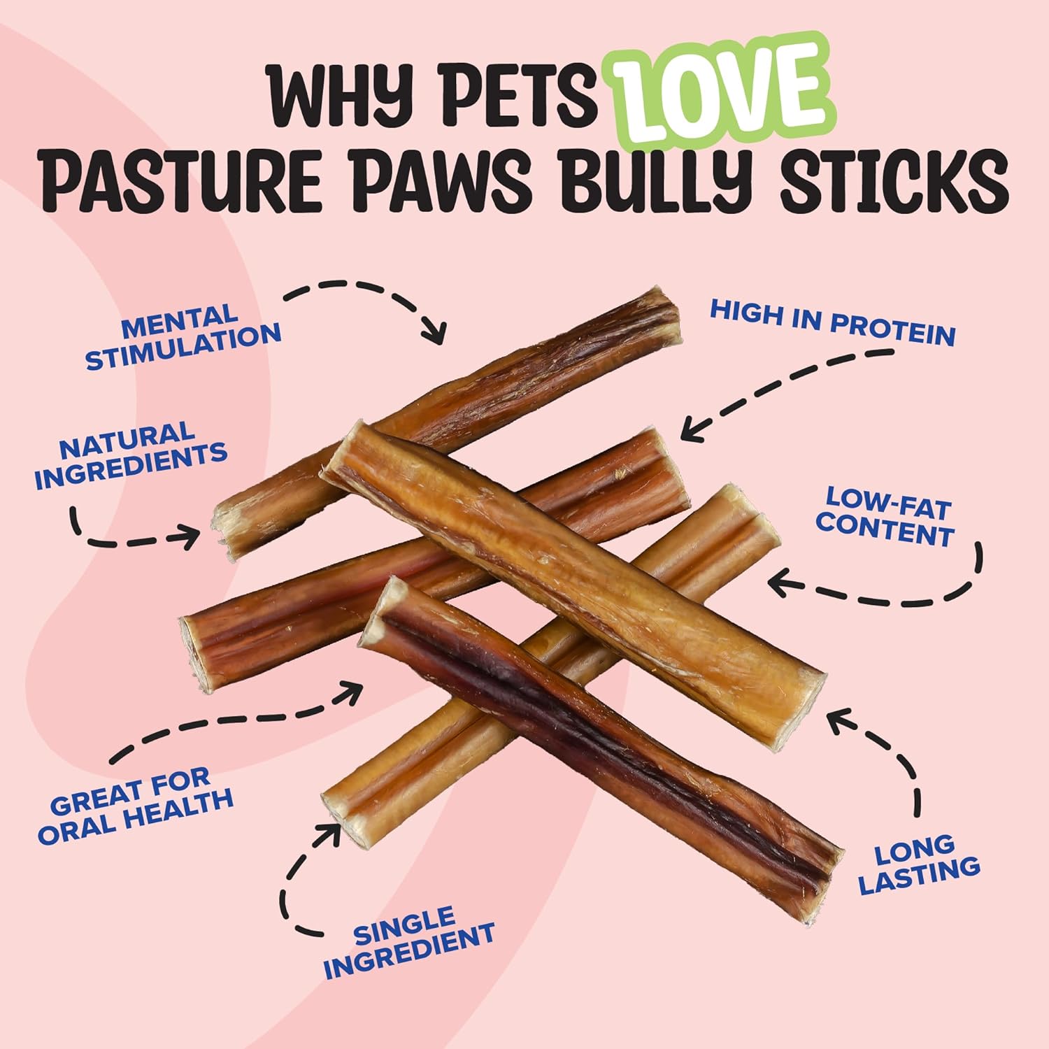 6" Bully Sticks (5 Count)