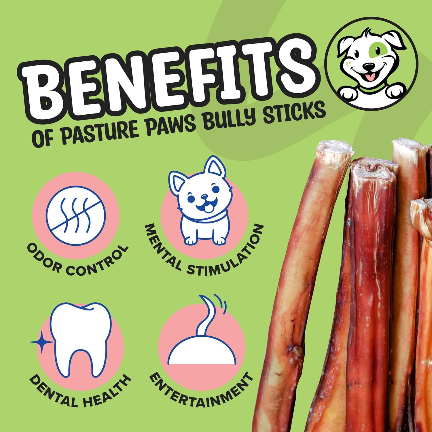 6" Bully Sticks (5 Count)