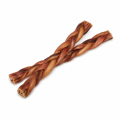 Braided Bully Stick 12"