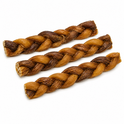 Braided Bully Stick 6"