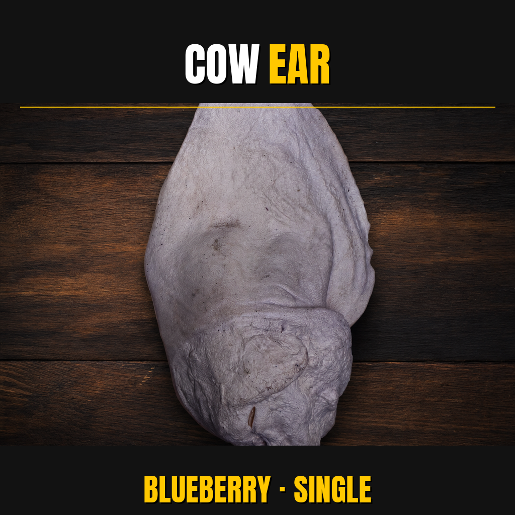 Cow Ears Flavored - Blueberry - Pasture Paws