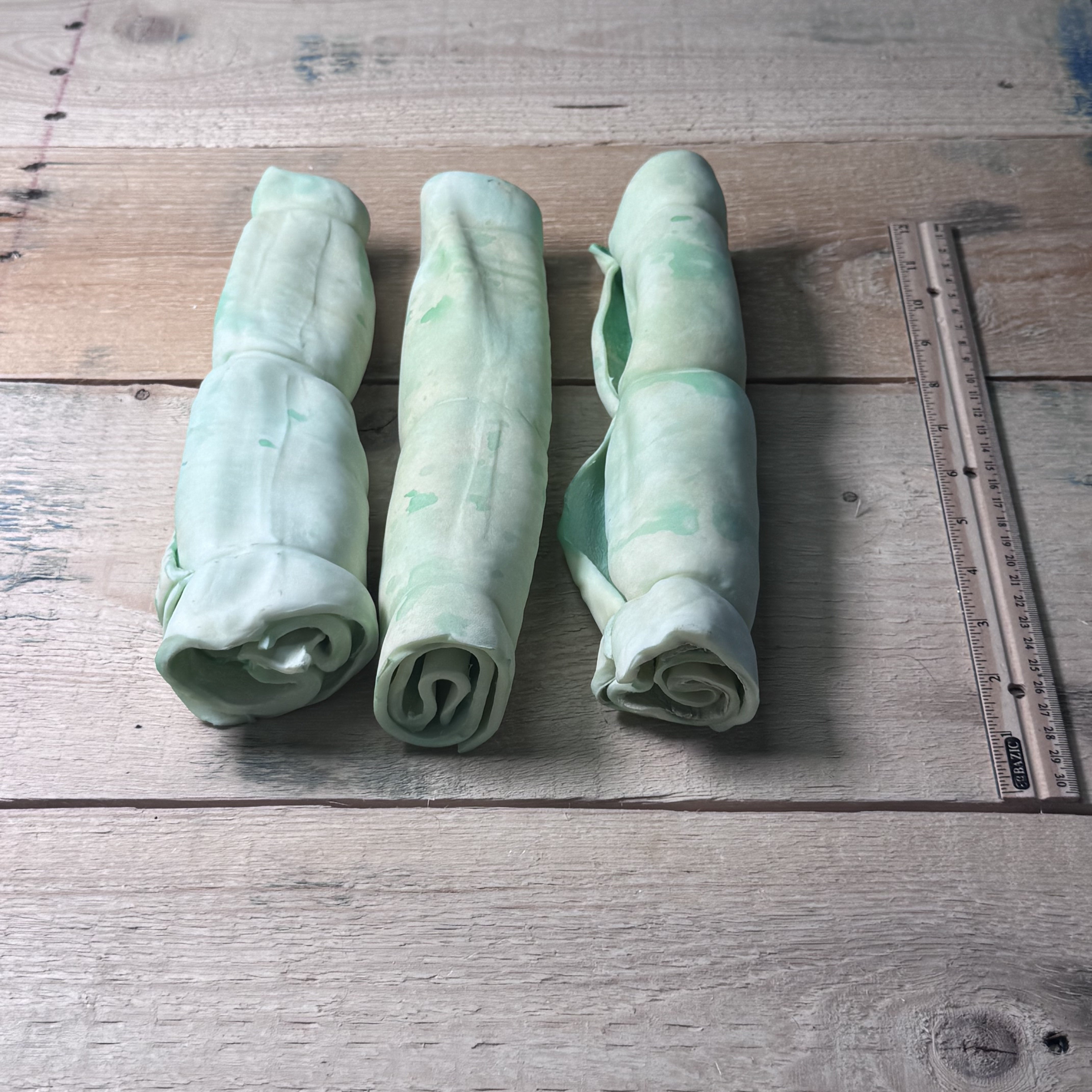 Cheek Roll Large - Mint - 3 Pack - Pasture Paws