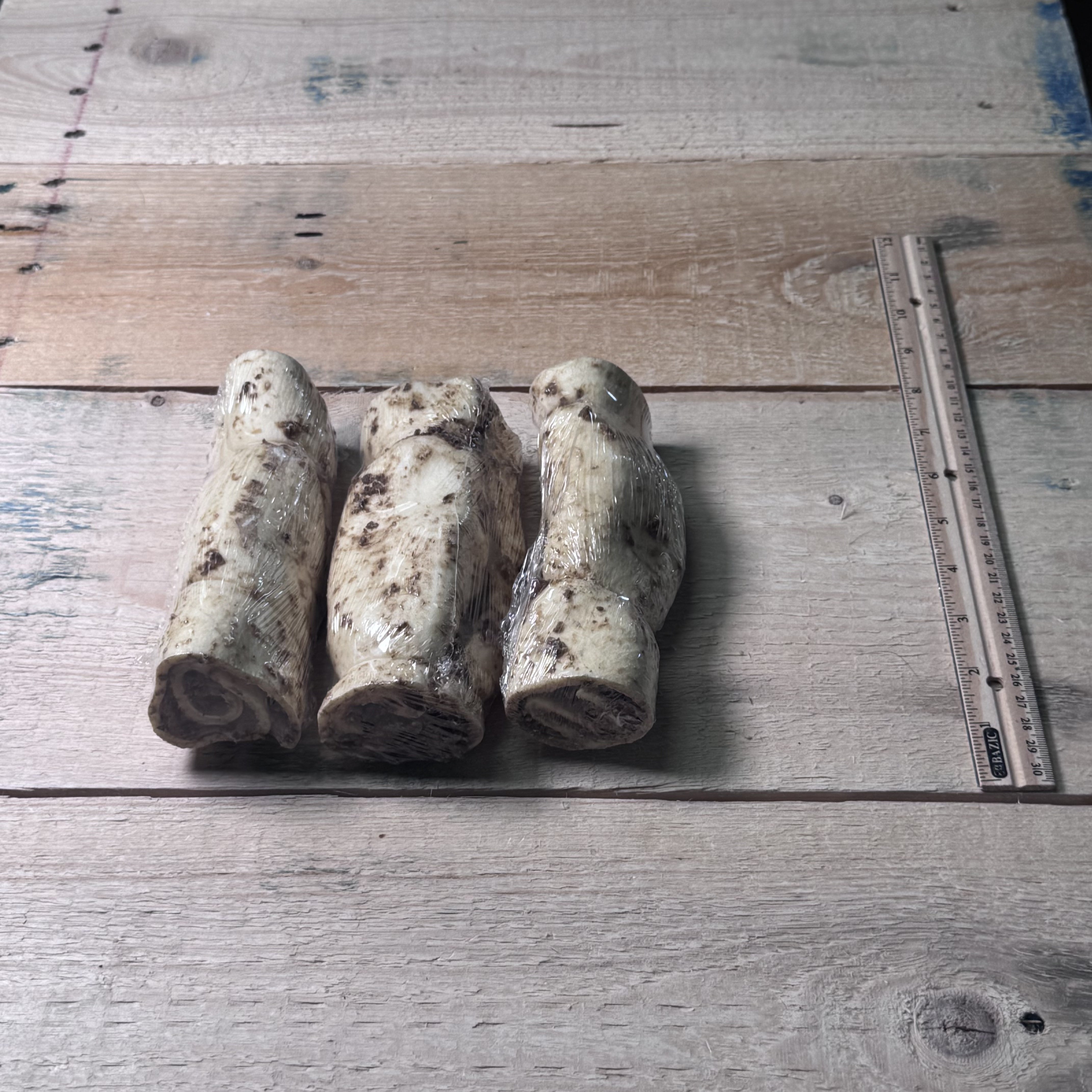 Cheek Roll Small - Bully Dusted - 3 Pack - Pasture Paws