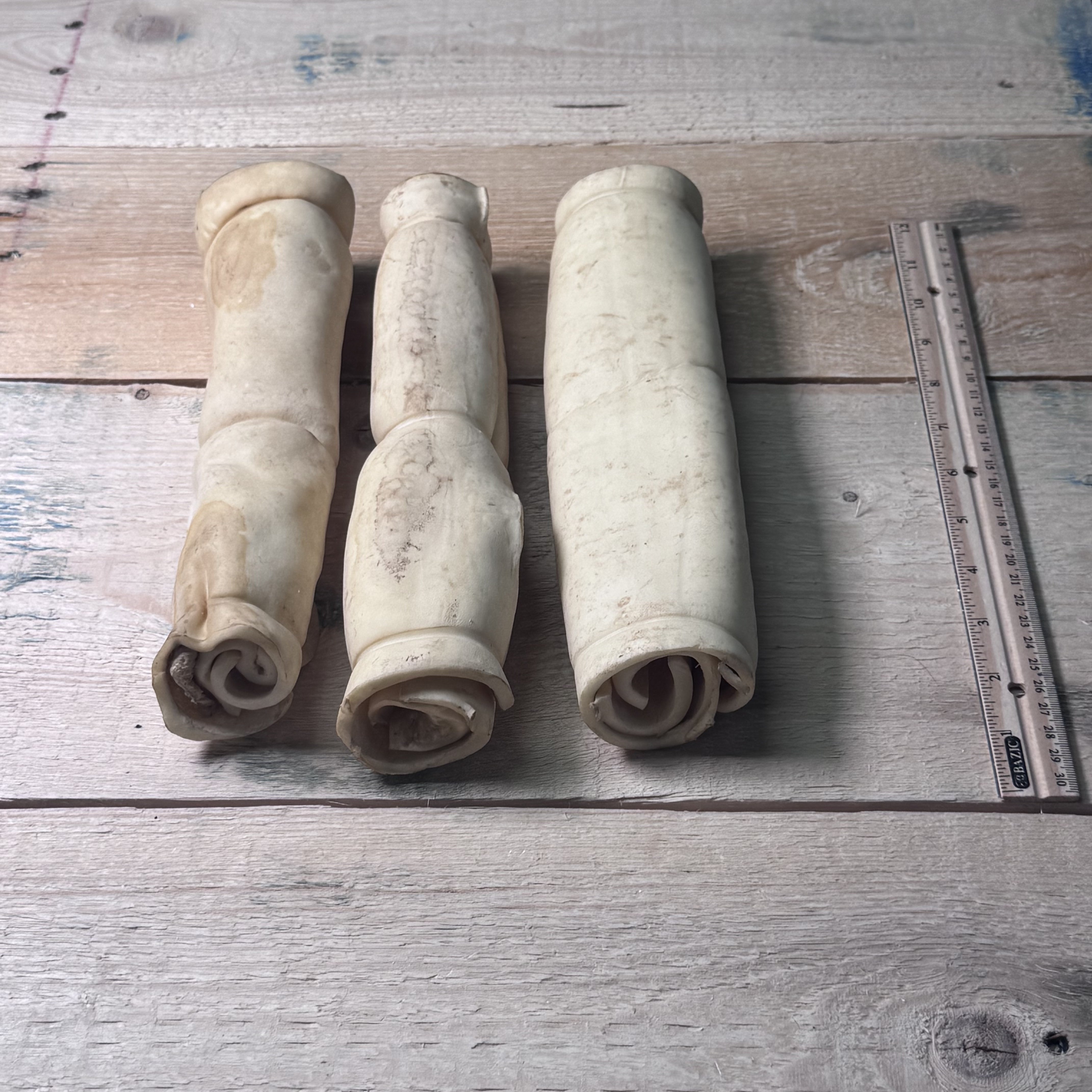 Cheek Roll Large - Hickory - 3 Pack - Pasture Paws