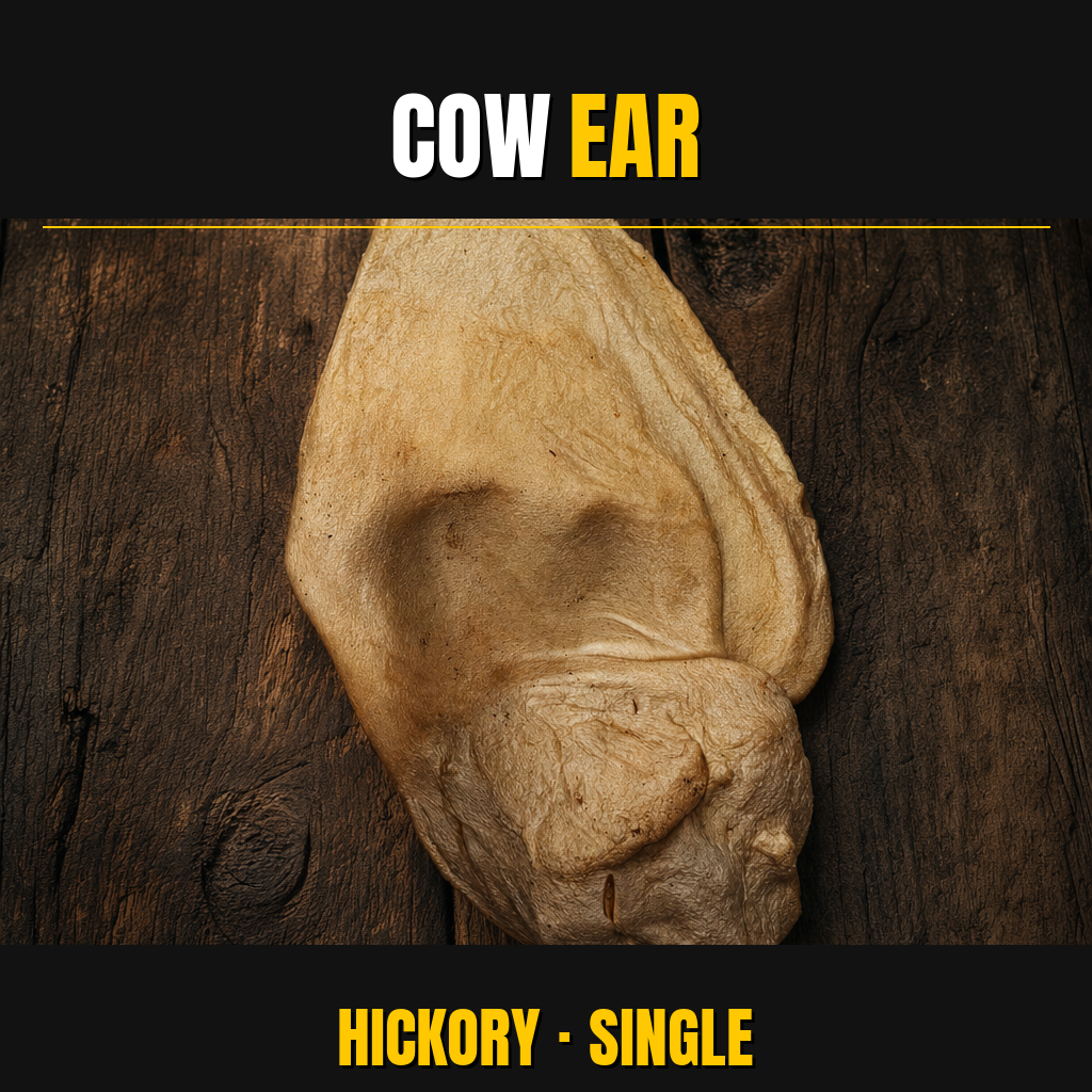 Cow Ears Flavored - Hickory - Pasture Paws