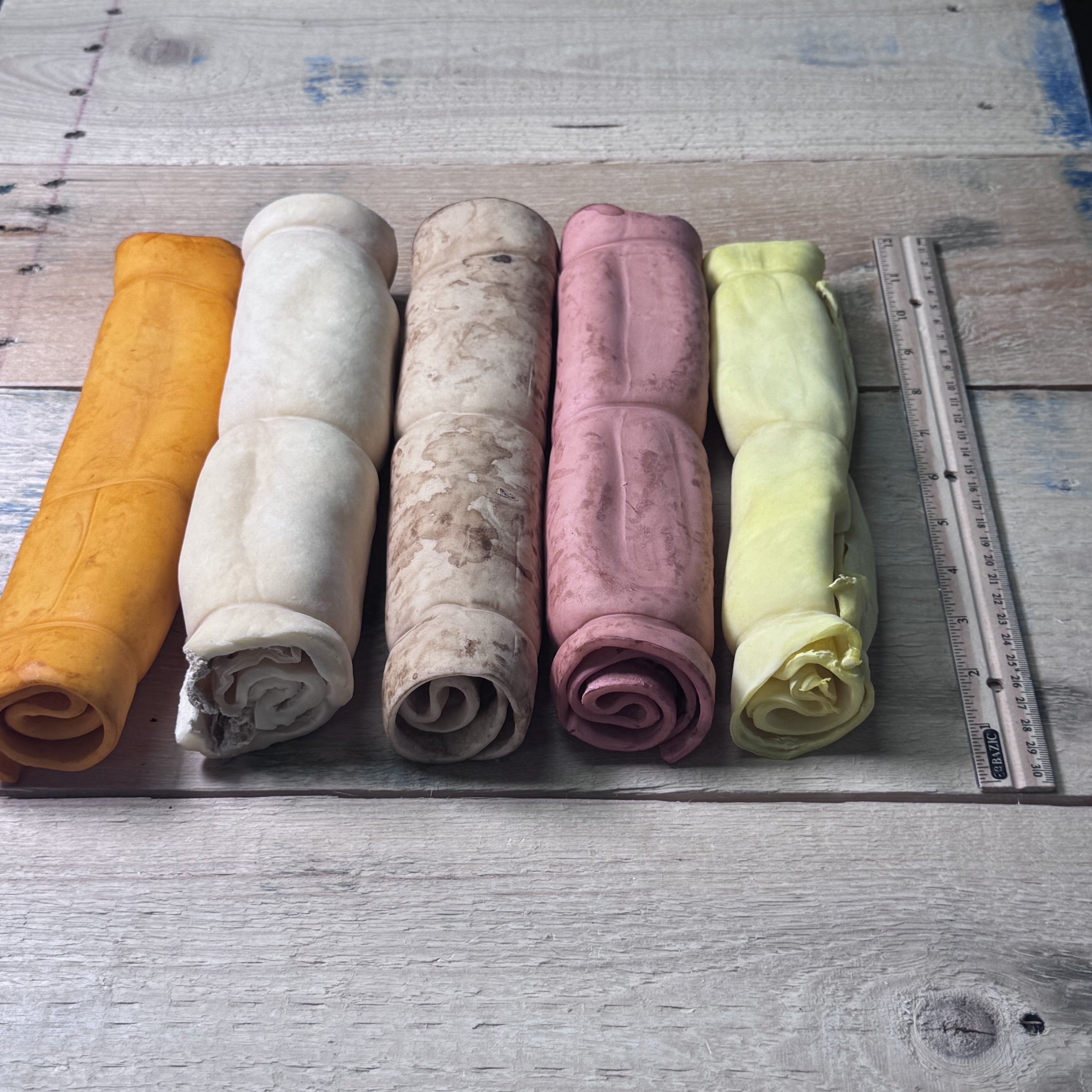 Cheek Roll Large - Classic Variety 5 Pack - Pasture Paws