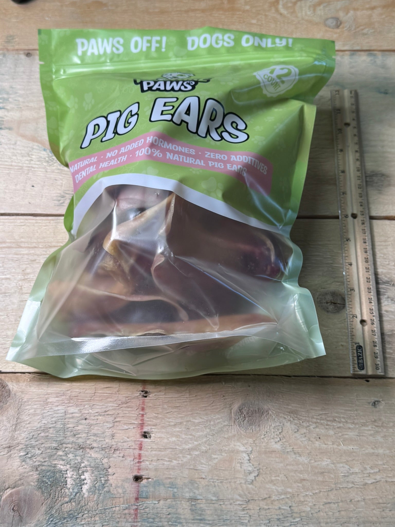 Pig Ears - 12 Pack - Pasture Paws