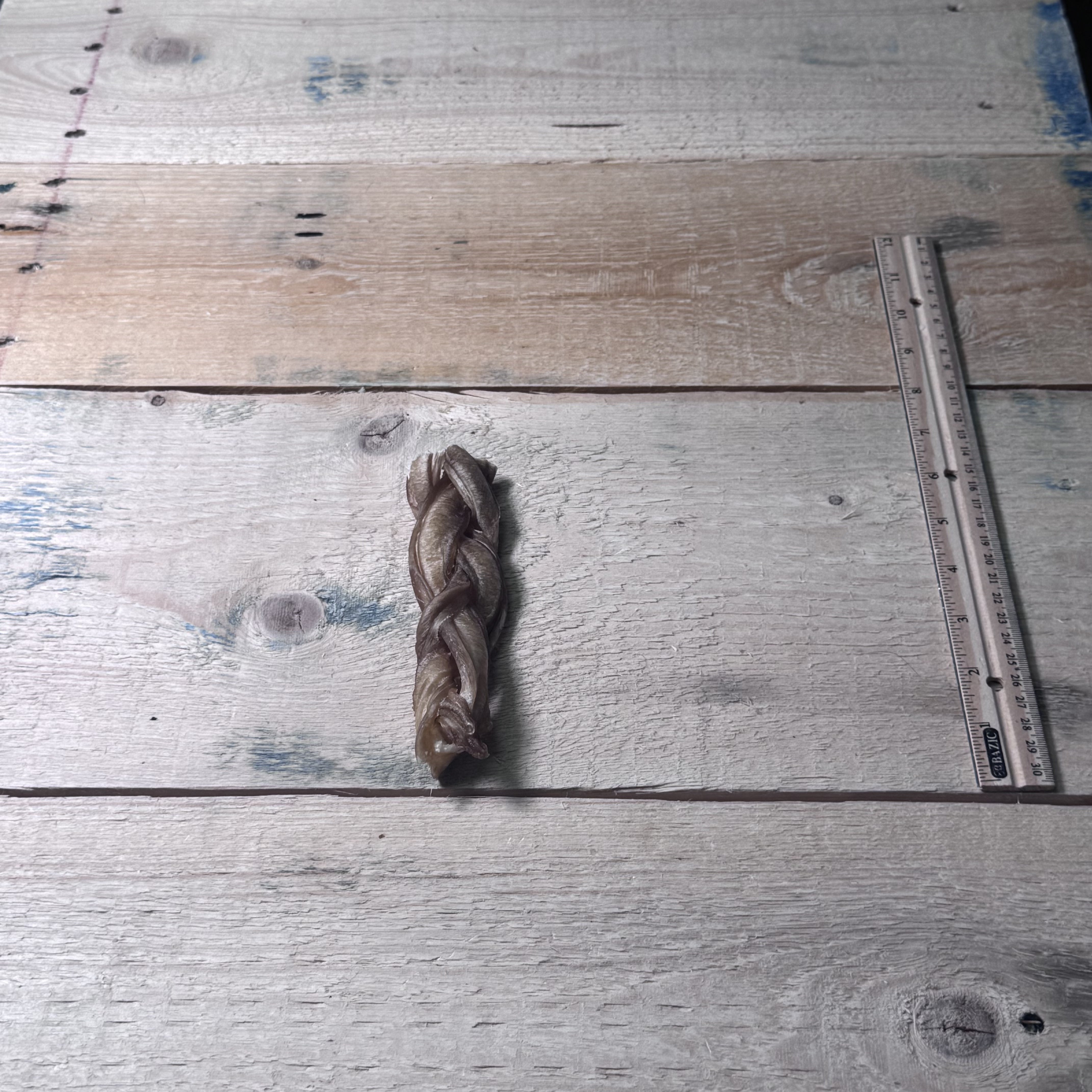 Braided Bully Stick 6" - Pasture Paws