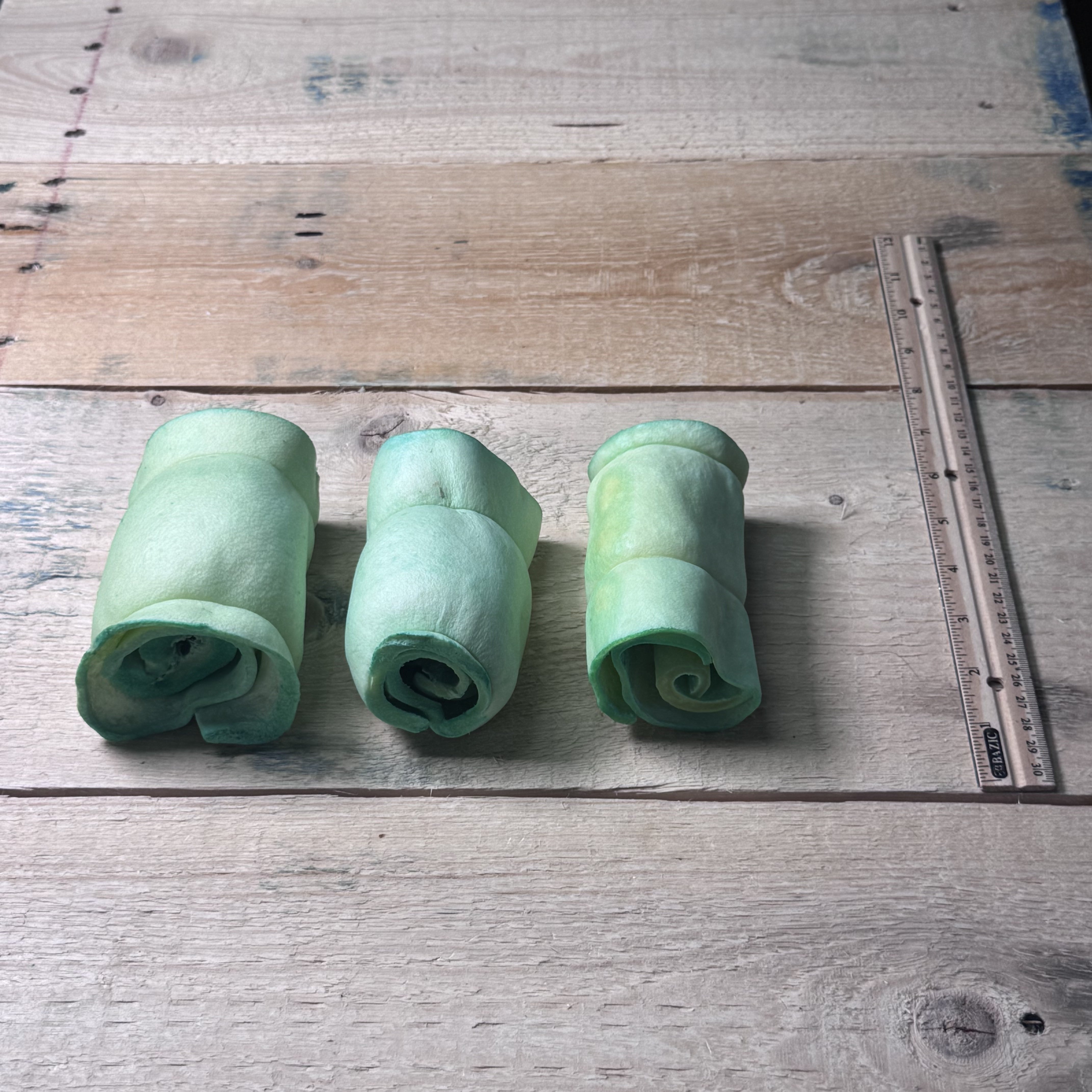 Cheek Roll Small - Mint - 3 Pack - Pasture Paws