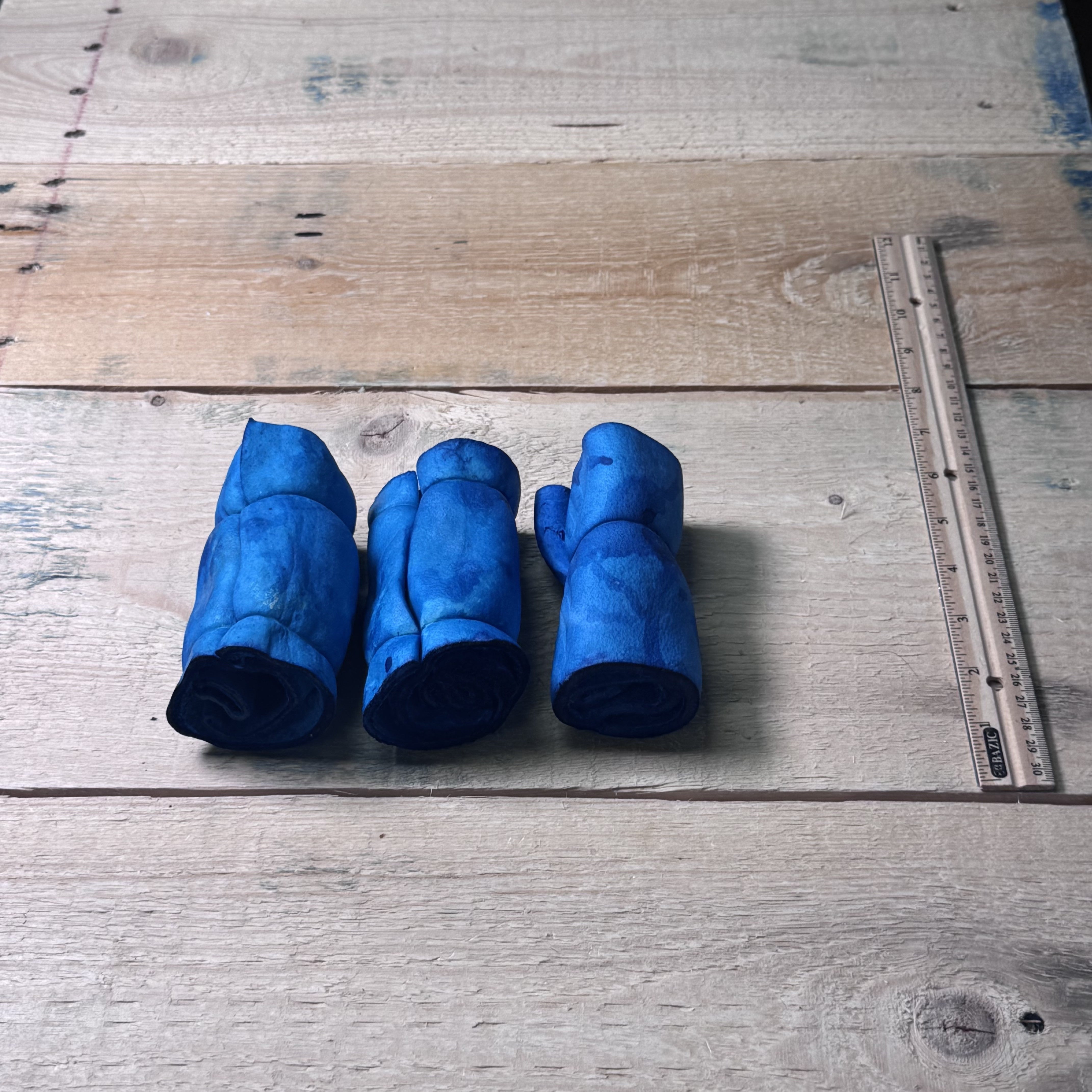 Cheek Roll Small - Blueberry - 3 Pack - Pasture Paws
