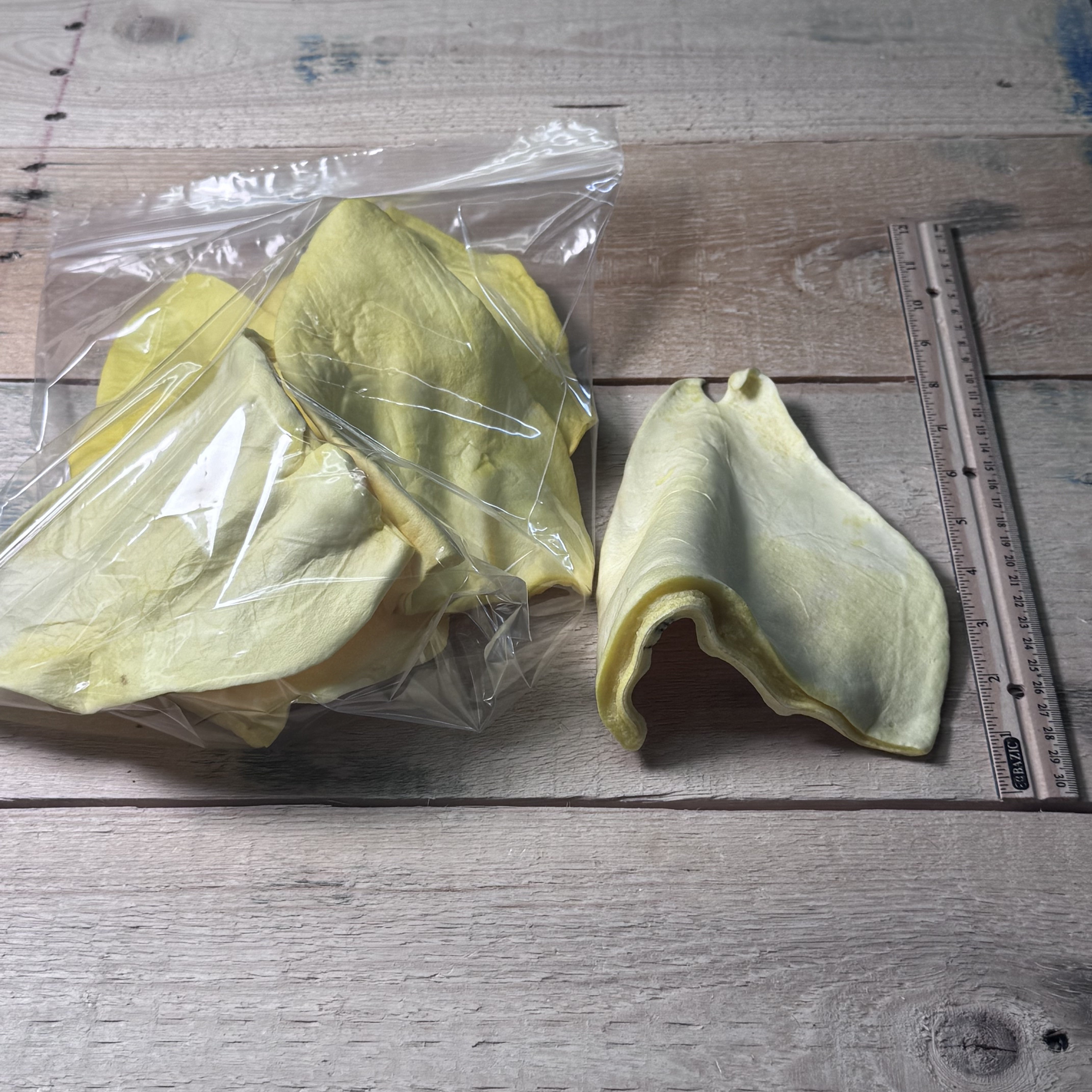 Cow Ears Flavored - Chicken - 5 Pack - Pasture Paws