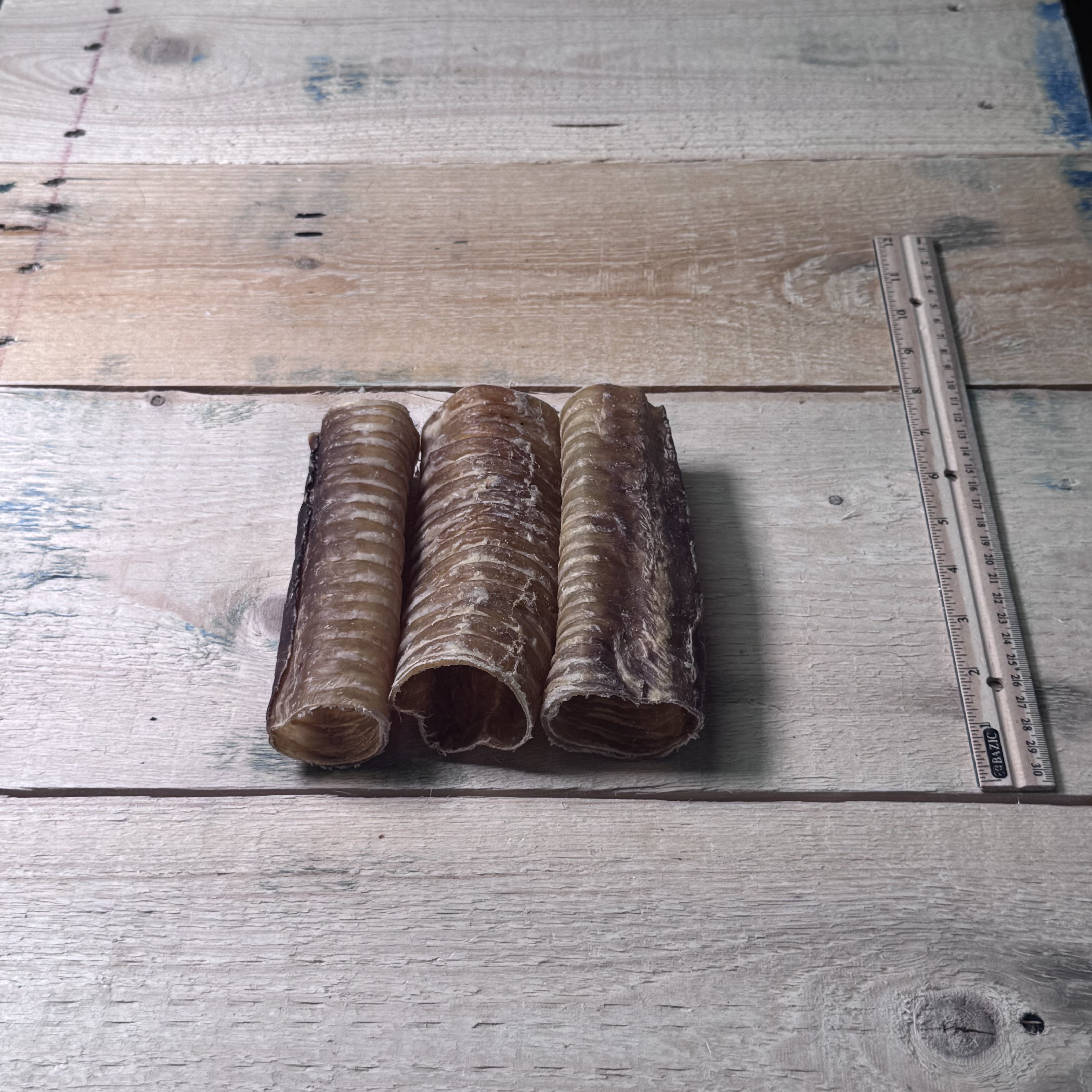 Beef Trachea Small 6" - 3 Pack - Pasture Paws