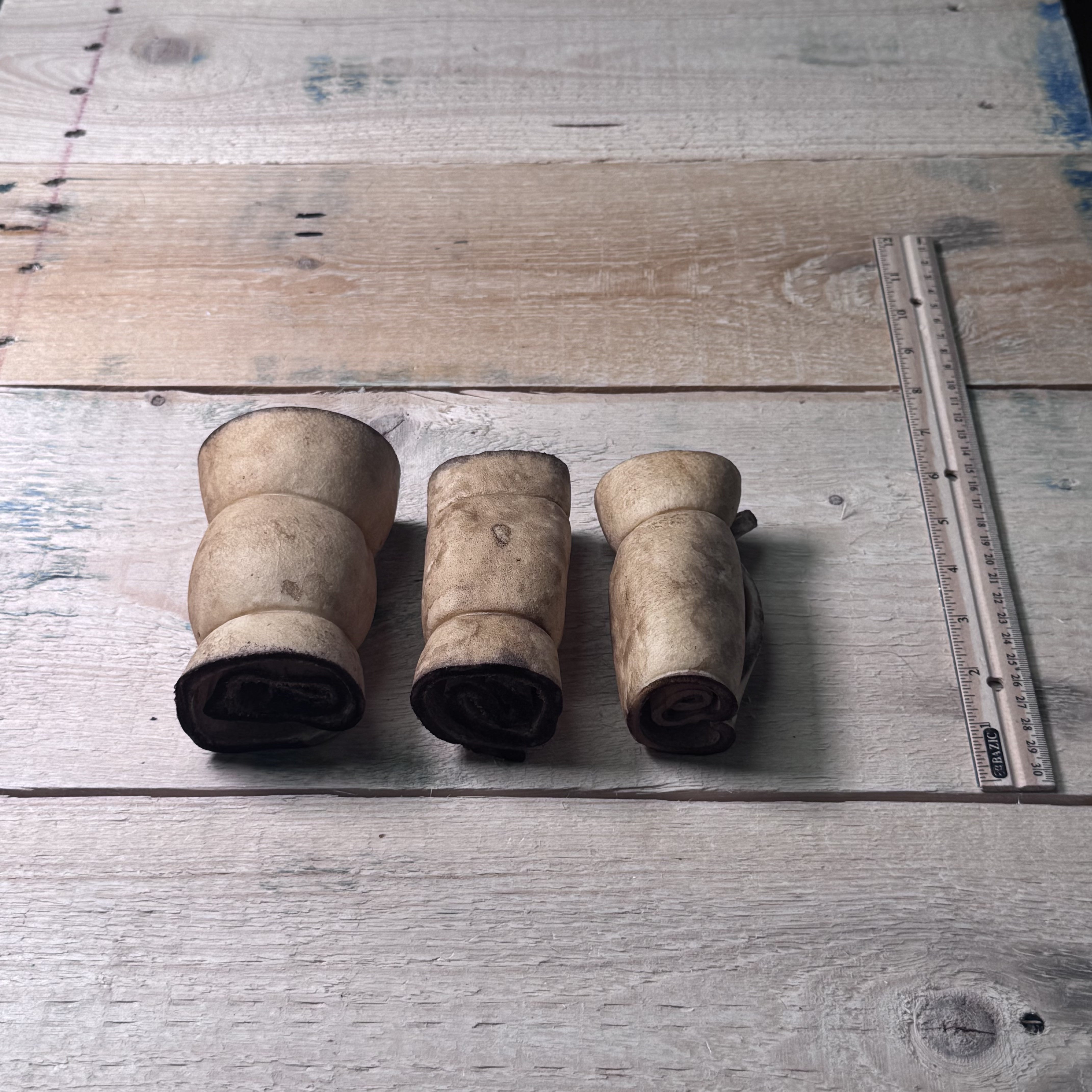 Cheek Roll Small - Peanut Butter - 3 Pack - Pasture Paws