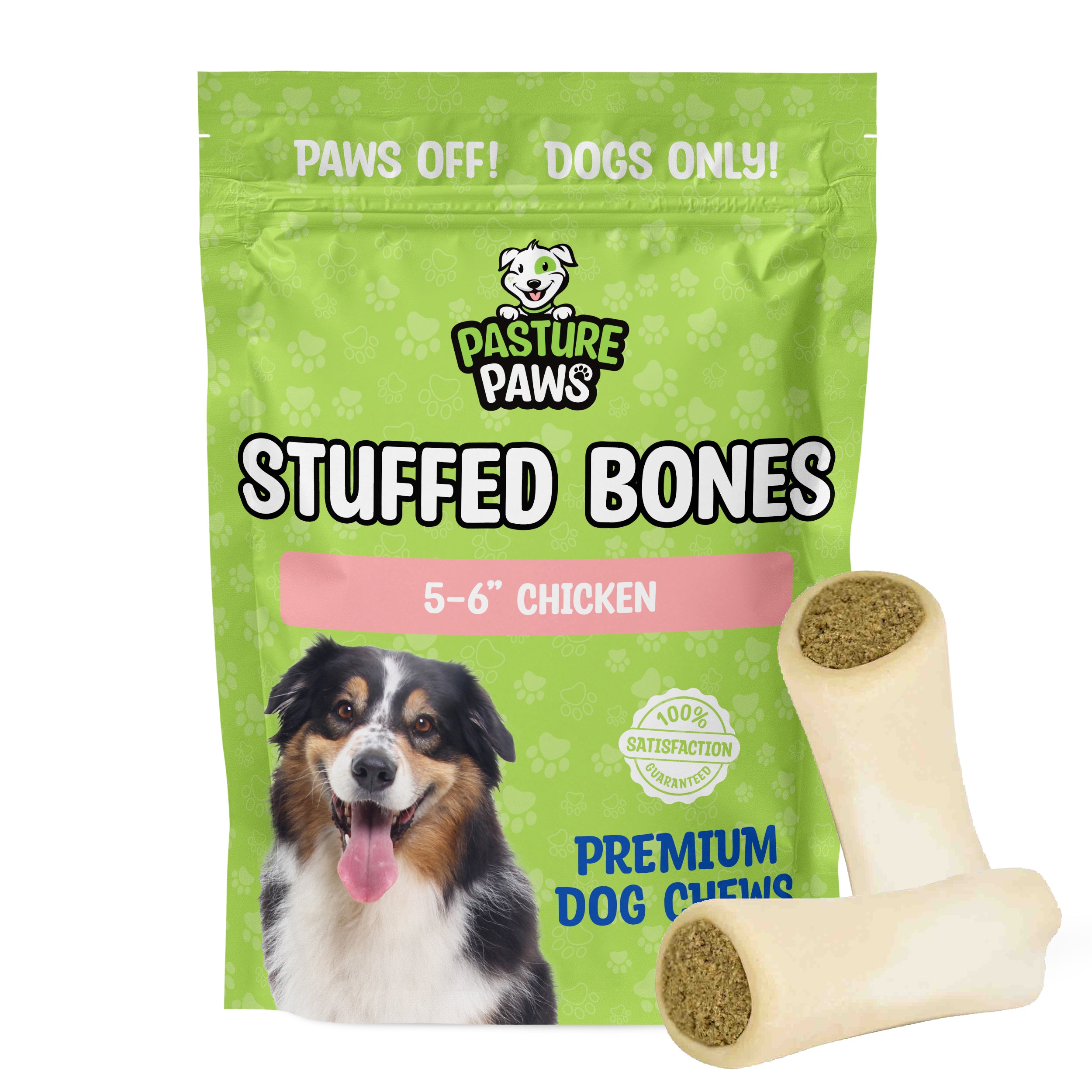 5-6" Stuffed Shin Bones (3 Pack)