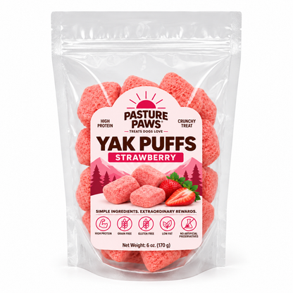 Yak Puffs - Strawberry